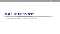 A Fundamental Introduction to Japanese Candlestick Charting