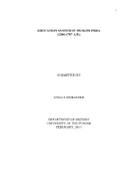 The Delhi Sultanate Under Sultan Muhammd Tughluq (1351 A.D.)