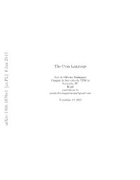 Arxiv:1306.1870V1 [Cs.PL] 8 Jun 2013 Contents