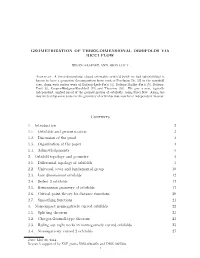 Geometrization of Three-Dimensional Orbifolds Via Ricci Flow