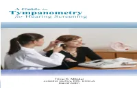 Tympanometry for Hearing Screening