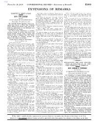 Extensions of Remarks E1959 EXTENSIONS of REMARKS