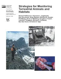 Strategies for Monitoring Terrestrial Animals and Habitats