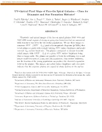 UV-Optical Pixel Maps of Face-On Spiral Galaxies – Clues for Dynamics and Star Formation Histories1