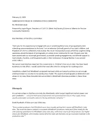 Brief Submitted to ETHI