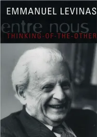 On Thinking-Of-The-Other Entre IKMS