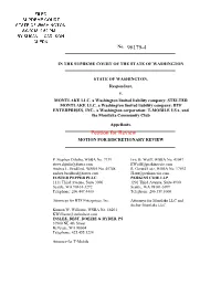 96179-4 Petition for Review