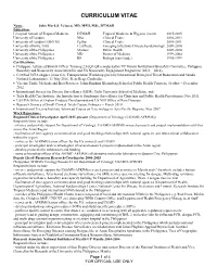 Curriculum Vitae, Ad-08-00.F1