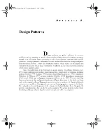 Design Patterns Page 497 Thursday, October 14, 1999 2:35 PM