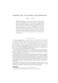 Extended Tqft, Gauge Theory, and 2-Linearization 11