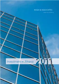 Investment in Albania 2011 (7Th Edition)