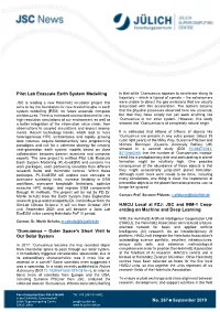 Pilot Lab Exascale Earth System Modelling 'Oumuamua – Outer