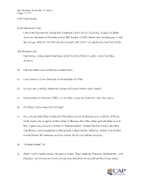 Read Jim Henness' Oral History Transcript