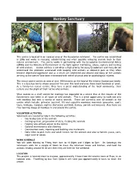 Monkey Sanctuary