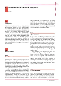 9 Fractures of the Radius and Ulna 137 9 Fractures of the Radius and Ulna