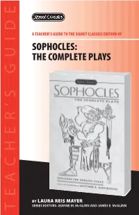 Plays of Sophocles