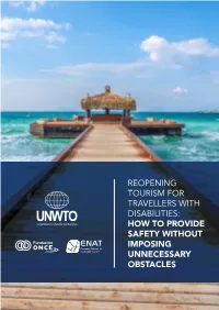 Reopening Tourism for Travellers with Disabilities: How to Provide Safety Without Imposing Unnecessary Obstacles Introduction
