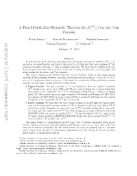 A Fixed-Depth Size-Hierarchy Theorem for AC0 for Any S(N) Exp(No(1))