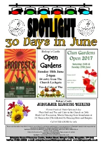 Open Gardens 2-6Pm