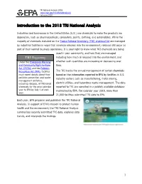 2018 Toxics Release Inventory National Analysis
