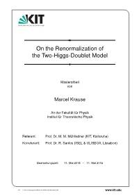 On the Renormalization of the Two-Higgs-Doublet Model