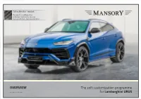 OVERVIEW the Soft Customization Programme For