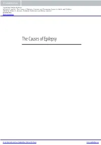 The Causes of Epilepsy: Common and Uncommon Causes in Adults and Children Edited by Simon D