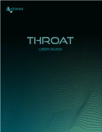 Throat User Guide