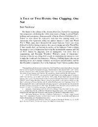 A TALE of TWO HANDS: One Clapping; One Not