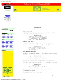 Jerry Maguire Script at Imsdb