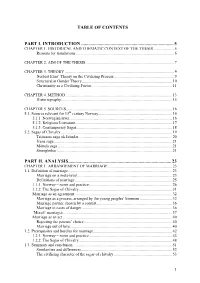 Table of Contents Part I. Introduction