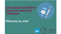 Vaccine Information Program