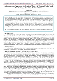 A Comparative Analysis of the Freudian Theory of 'Deferred Action'