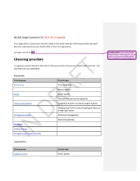 Choosing Priorities Text, Not Critical for Local Authoring Process