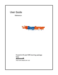 Deepburner Pro Help