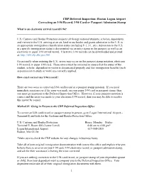 Deferred Inspection Instructions