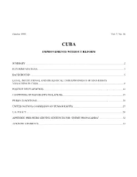 Improvements Without Reform