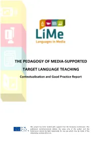 Lime “Languages in Media” LLP Key Actvity 2 Languages