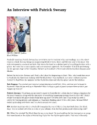 An Interview with Patrick Sweany