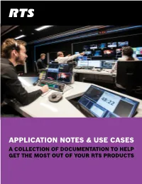 Application Notes & Use Cases