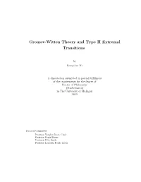 Gromov-Witten Theory and Type II Extremal Transitions