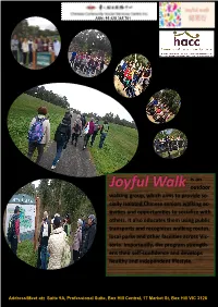 Joyful Walk Is An