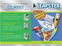Parent Guide Leapster™ 1St Grade Mr. Pencil's Learn to Draw and Write