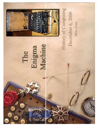 The the Enigma Enigma Machinemachine