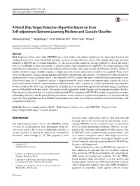 A Novel Ship Target Detection Algorithm Based on Error Self-Adjustment Extreme Learning Machine and Cascade Classifier