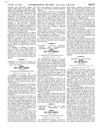 CONGRESSIONAL RECORD— Extensions of Remarks E1877 HON