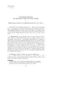Correlation Dimension for Self-Similar Cantor Sets with Overlaps