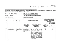 Format C-2 (For Political Party to Publish in Website, Newspapers, TV)