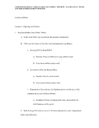 Lecture Outlines