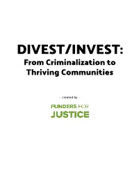Divest/Invest Groups and Campaigns